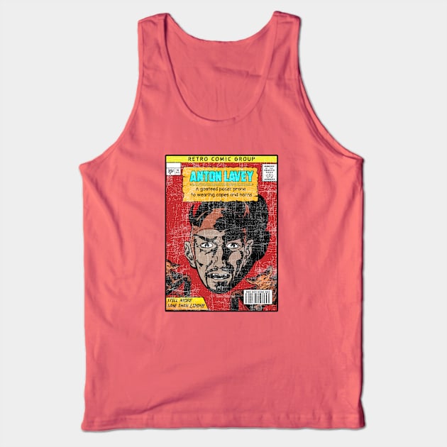 ANTON LAVEY Tank Top by theanomalius_merch